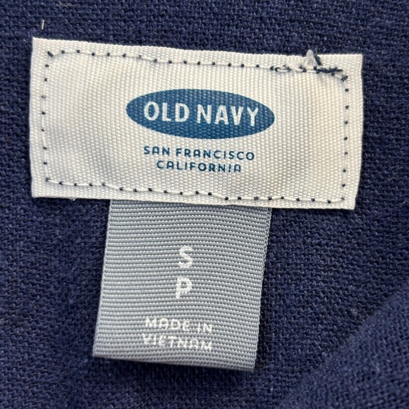 Old Navy Women Scandi Linen Blend Dress Size SP Lagenlook Beach Boho Minimalist - Picture 3 of 8